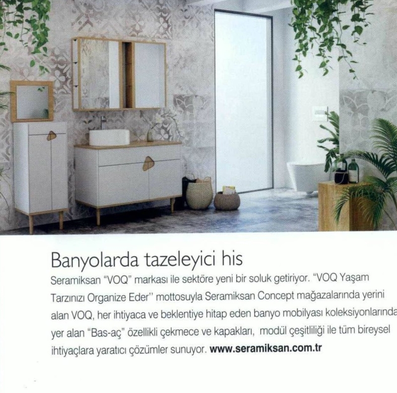 Home Art Dergisi - Banyolarda Tazeleyici His
